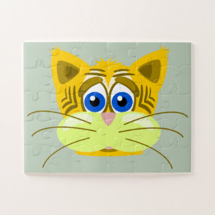 trauriges Kätzchenpuzzle Puzzle