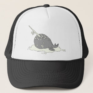 Trauriges Narwhal Truckerkappe