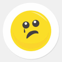 Trauriges Niedliches Gesicht