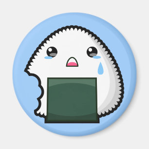Trauriges Onigiri Magnet