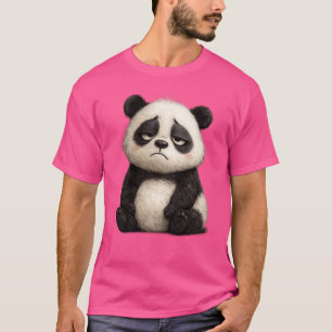 Trauriges Panda Süßes T-Shirt – Ansprechendes Tier