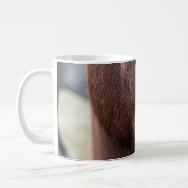 TRAURIGES PFERD KAFFEETASSE (Links)