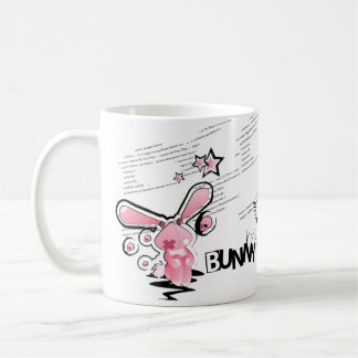 Trauriges rosa Lillte Häschen Tasse