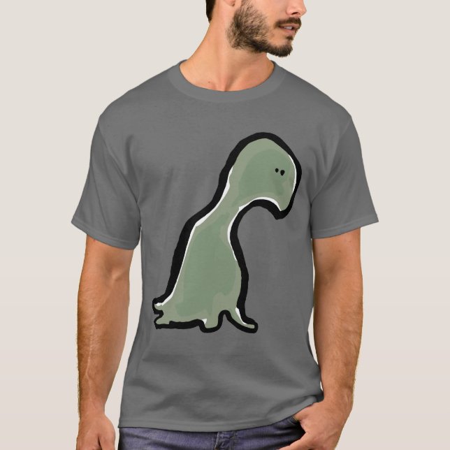 trauriges Siegel T-Shirt (Vorderseite)
