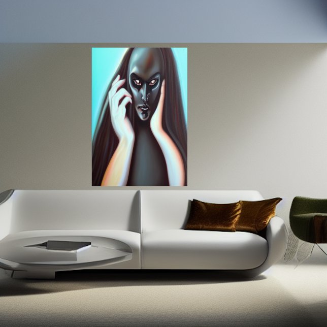 Traurigkeit | AI Art Poster (Von Creator hochgeladen)