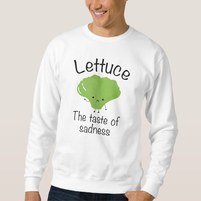 Traurigkeit Sweatshirt (Vorderseite)