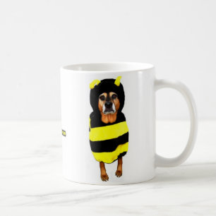 Traurigste Bienenkaffee-Tasse (ohne Hintergrund) Tasse