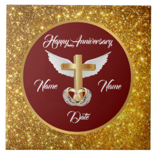 Trauringe Anpassen Gold Kreuz Jubiläum Fliese