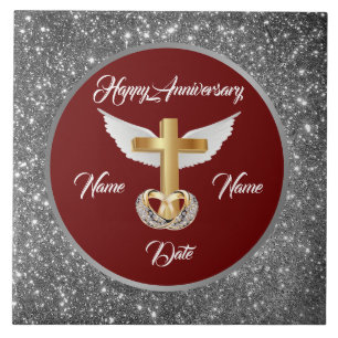 Trauringe Anpassen Silber Kreuz Jubiläum Fliese