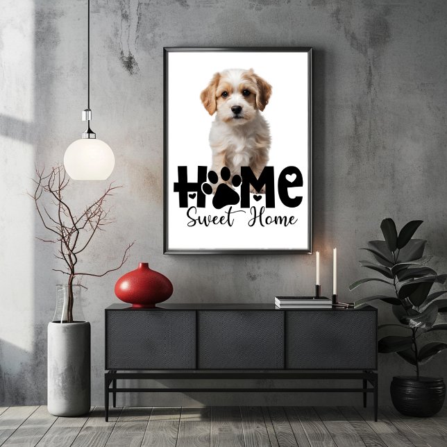 Trautes Heim Hund Poster (Home Sweet Home Dog Poster)
