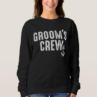 Trauung s Crew Junggesellenabschied Brautführer Re Sweatshirt