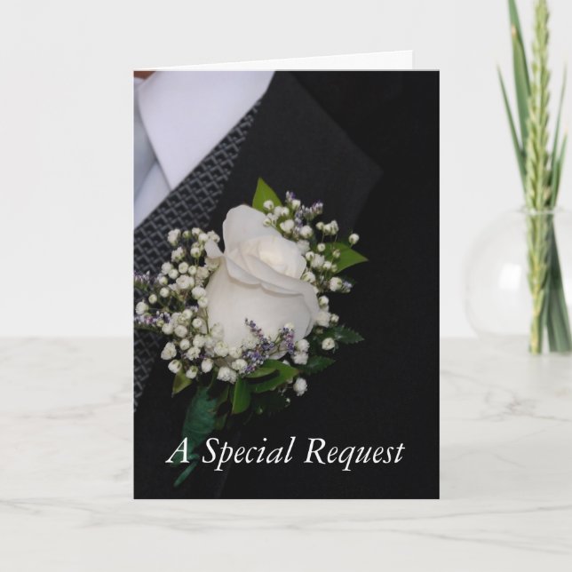 Trauzeuge-Antrag Einladung (Vorderseite)