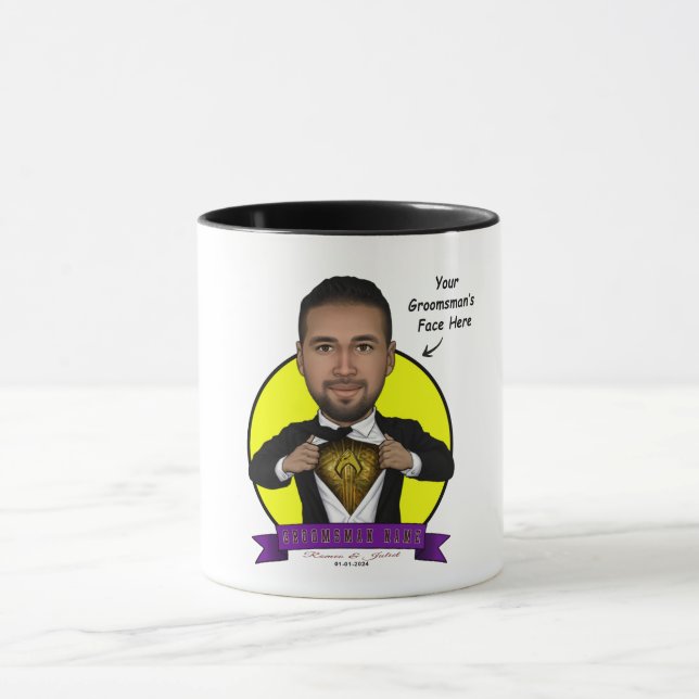 Trauzeuge/Aquaman Tasse (Zentrum)