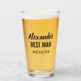 Trauzeuge Bachelor Party Gastgeschenk Hochzeit Bee Glas