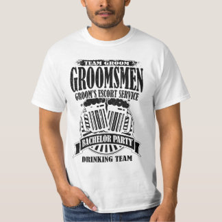 Trauzeuge Bachelor-Party im Gourmetservice T-Shirt