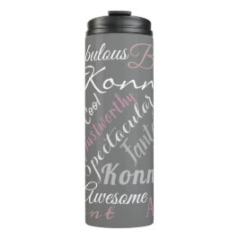 Trauzeuge-benutzerdefinierte Positiv-Attribute-Aff Thermosbecher