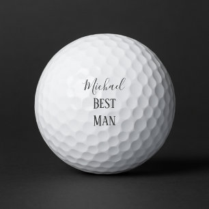 Trauzeuge Black and White Souvenir Golfball