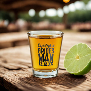 Trauzeuge Bridesman Schnapsglas