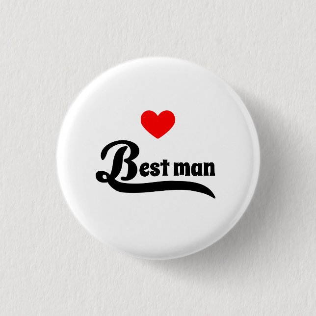 Trauzeuge Button (Vorderseite)
