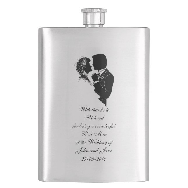 TRAUZEUGE CLASSIC FLASK FLACHMANN (Vorderseite)