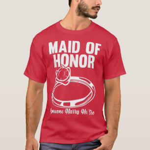Trauzeuge der Braut jemand heiratet mich auch Brau T-Shirt