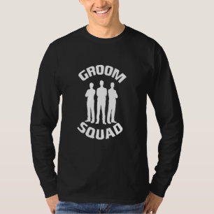 Trauzeuge der Mens Groom Squad Gruppe Party 1 T-Shirt