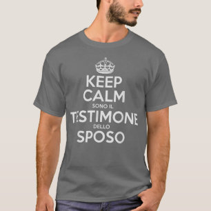 Trauzeuge des Junggesellenabschieds-Geschenk Bewah T-Shirt