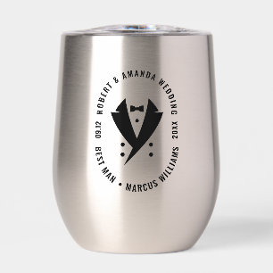 Trauzeuge Elegant Tuxedo Wedding