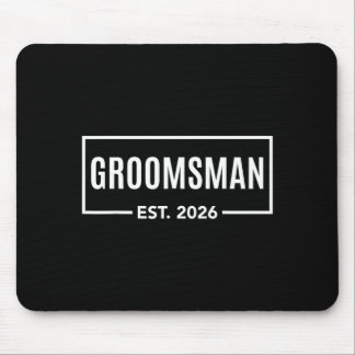 Trauzeuge Est 2026 Hochzeit Junggesellenabschied Mousepad