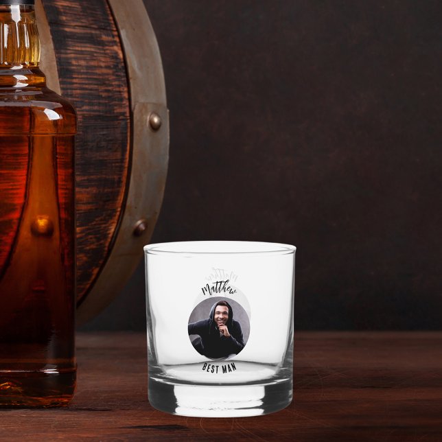 Trauzeuge Foto Bachelor Party Whiskyglas (Von Creator hochgeladen)