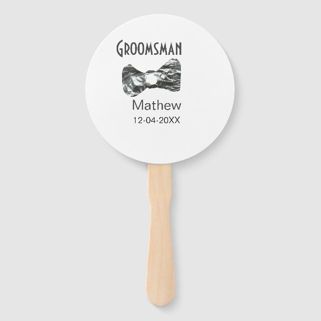 Trauzeuge geben das Jahr an, in dem Graue Bugs-Tex Fächer (Vorderseite)