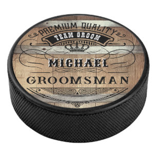 Trauzeuge Geschenke Eishockey Puck