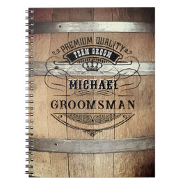 Trauzeuge Geschenke Notizblock