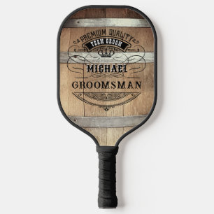Trauzeuge Geschenke Pickleball Schläger