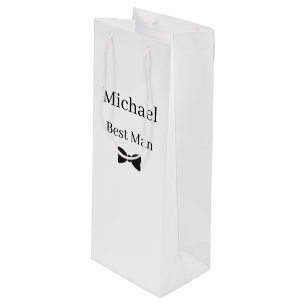 Trauzeuge Geschenktasche Geschenktüte Für Weinflaschen