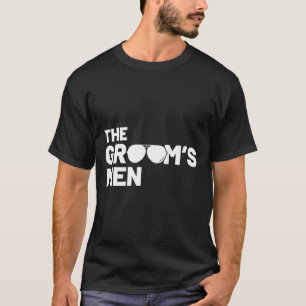 Trauzeuge Groom Squat Men Bachelor versorgt Party T-Shirt