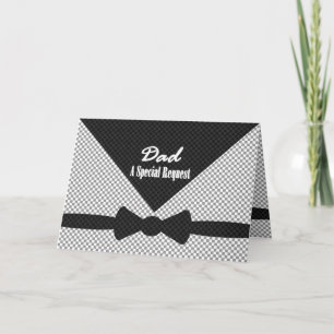 Trauzeuge Hochzeitseinladung Kariert Umschlag Einladung