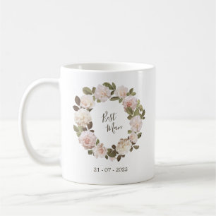 Trauzeuge Hochzeitstasse Vintage Französische Rose Kaffeetasse