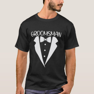 Trauzeuge Hocke Junggesellenabschied Hochzeitsprob T-Shirt
