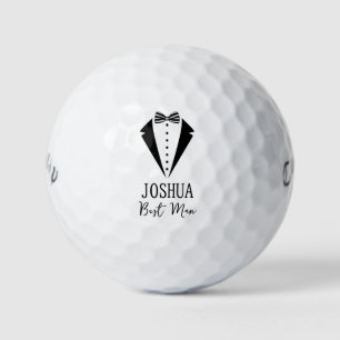 Trauzeuge im Smoking Golfball