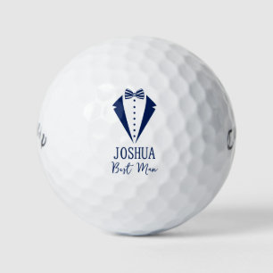 Trauzeuge im Smoking Golfball