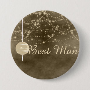 Trauzeuge Ivory Lanterns Button