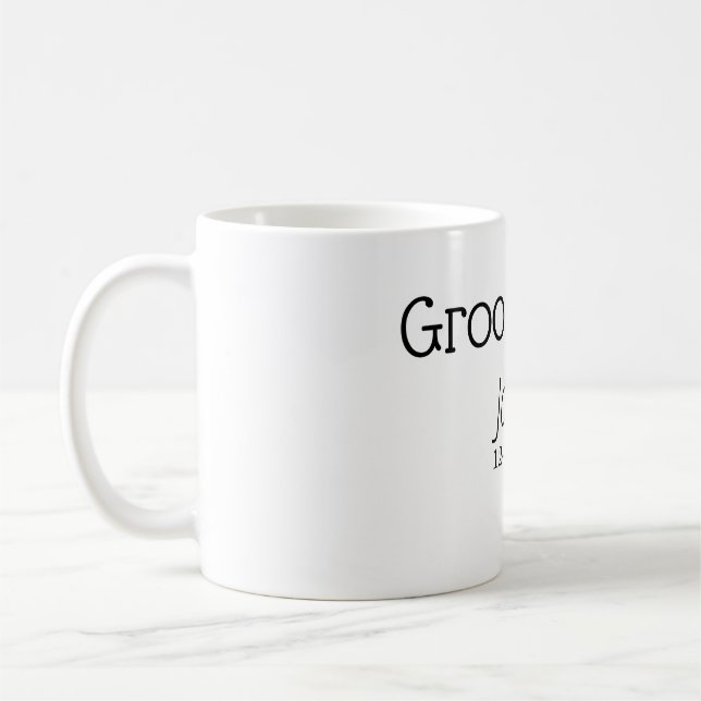 Trauzeuge Junggeselinnen-Abschied hinzufügen Namen Kaffeetasse (Links)