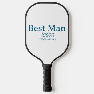 Trauzeuge Junggeselinnen-Abschied hinzufügen Namen Pickleball Schläger