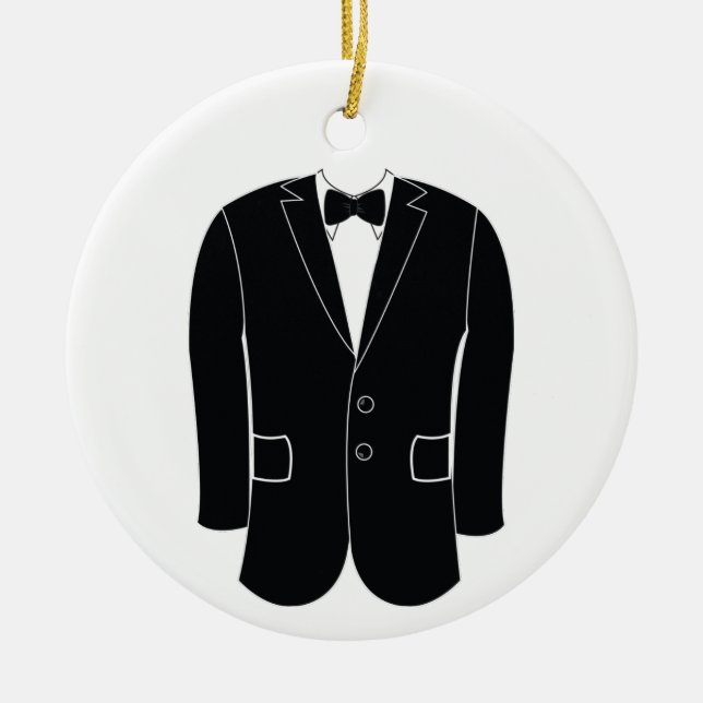 Trauzeuge Keramik Ornament (Vorne)