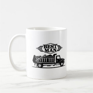 Trauzeuge-Lkw-Fahrer Kaffeetasse