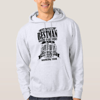 Trauzeuge Master of Ceremonies Groom Bachelor Part Hoodie