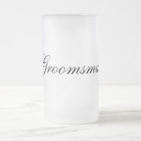 Trauzeuge mattiert Tasse