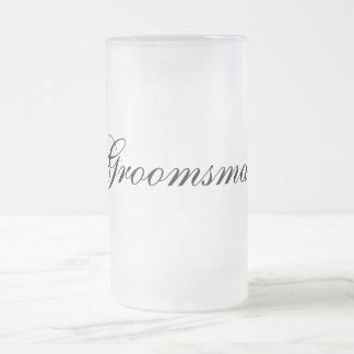 Trauzeuge mattiert Tasse