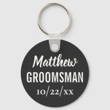 Trauzeuge Moderne Typografie Black Wedding